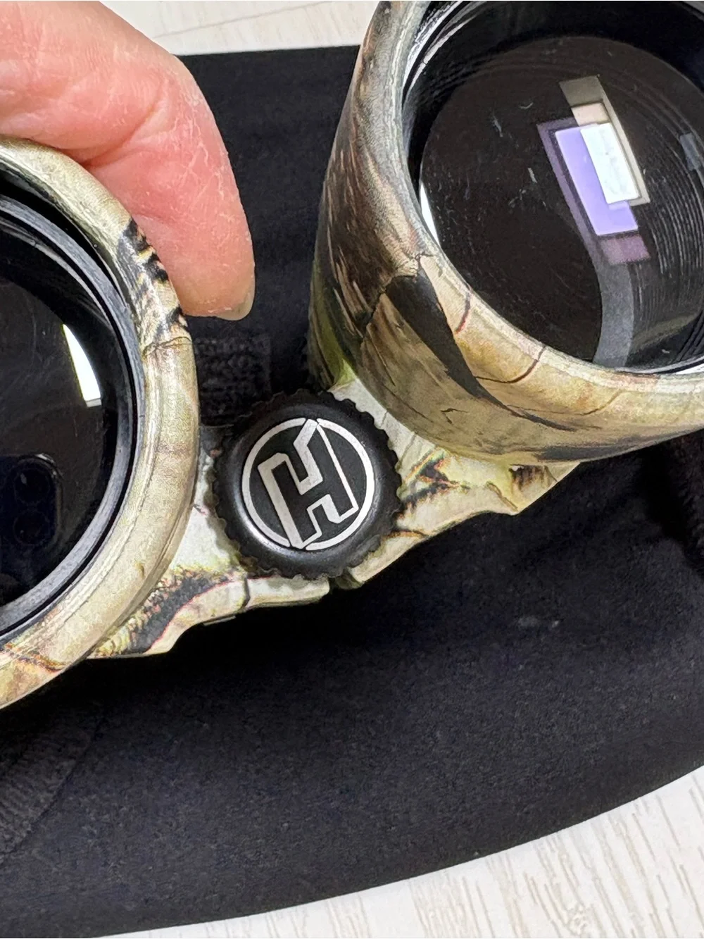 Camo Compact Binoculars - Green Camouflage